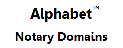 Alphabet Notary Domains